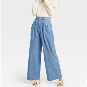Loft wide leg pants